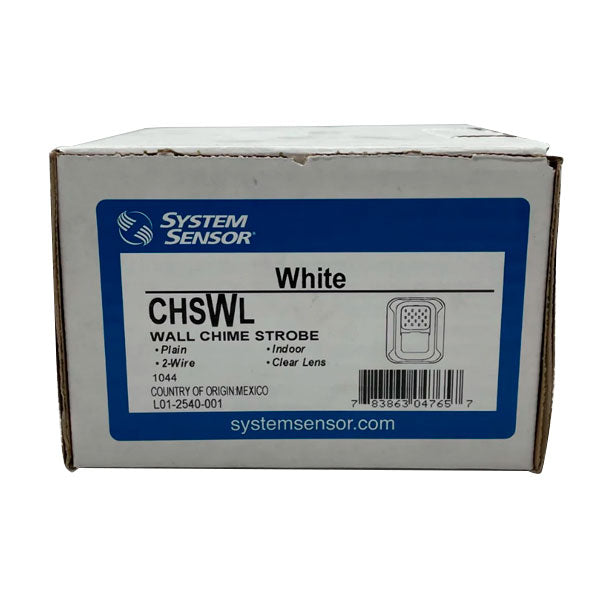 System Sensor CHSWL L-Series Selectable Output Chime Strobe