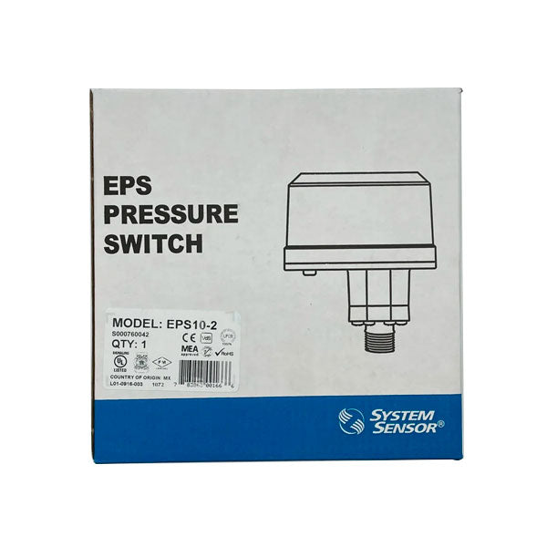 System Sensor EPS10-2 EPS Pressure Switch