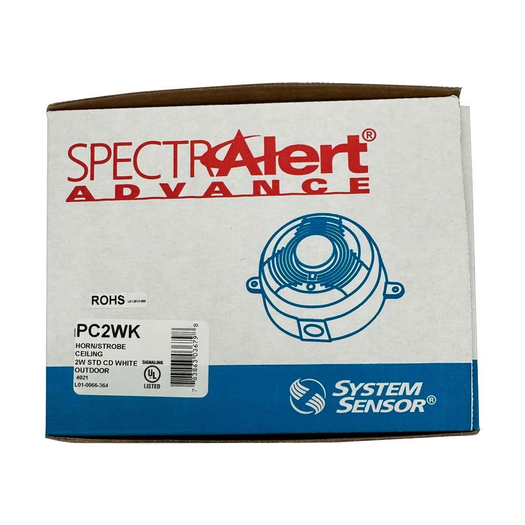 System Sensor PC2WK Horn Strobe 2-Wire