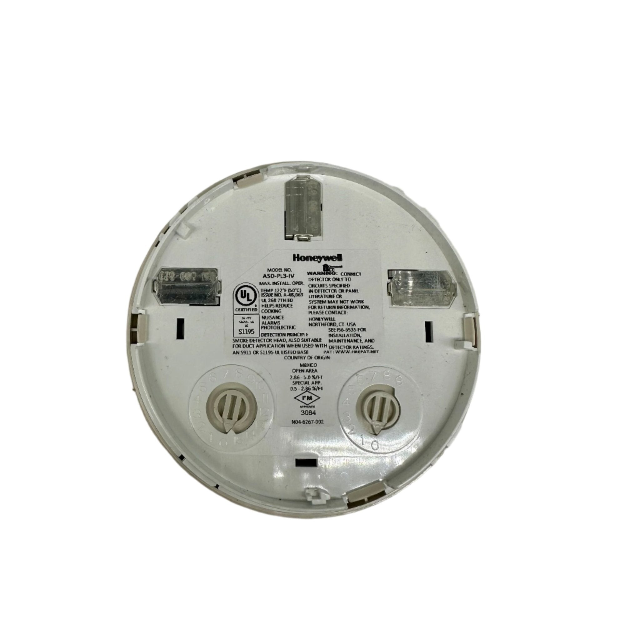 Gamewell - FCI ASD - PL3 - IV Addressable Smoke Detector Ivory - The Fire Alarm Supplier