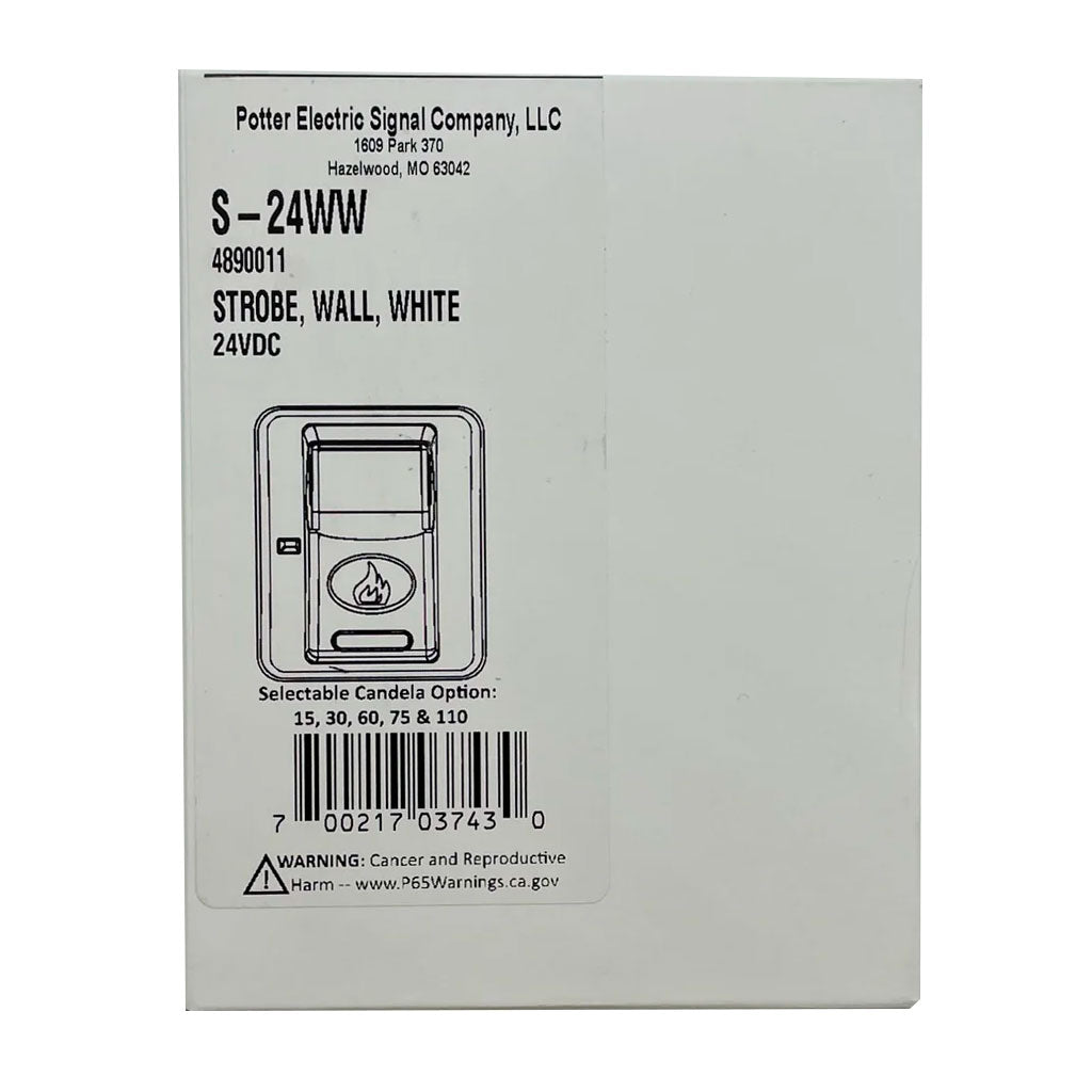 S - 24WW (4890011) - The Fire Alarm Supplier