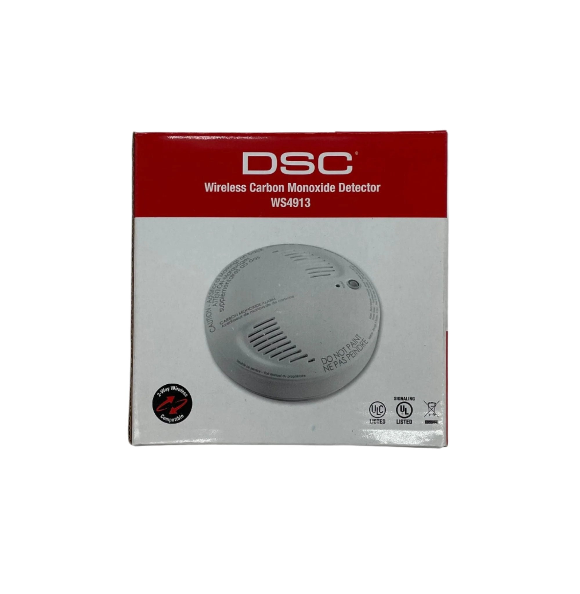 DSC WS4913 Carbon Monoxide Detector