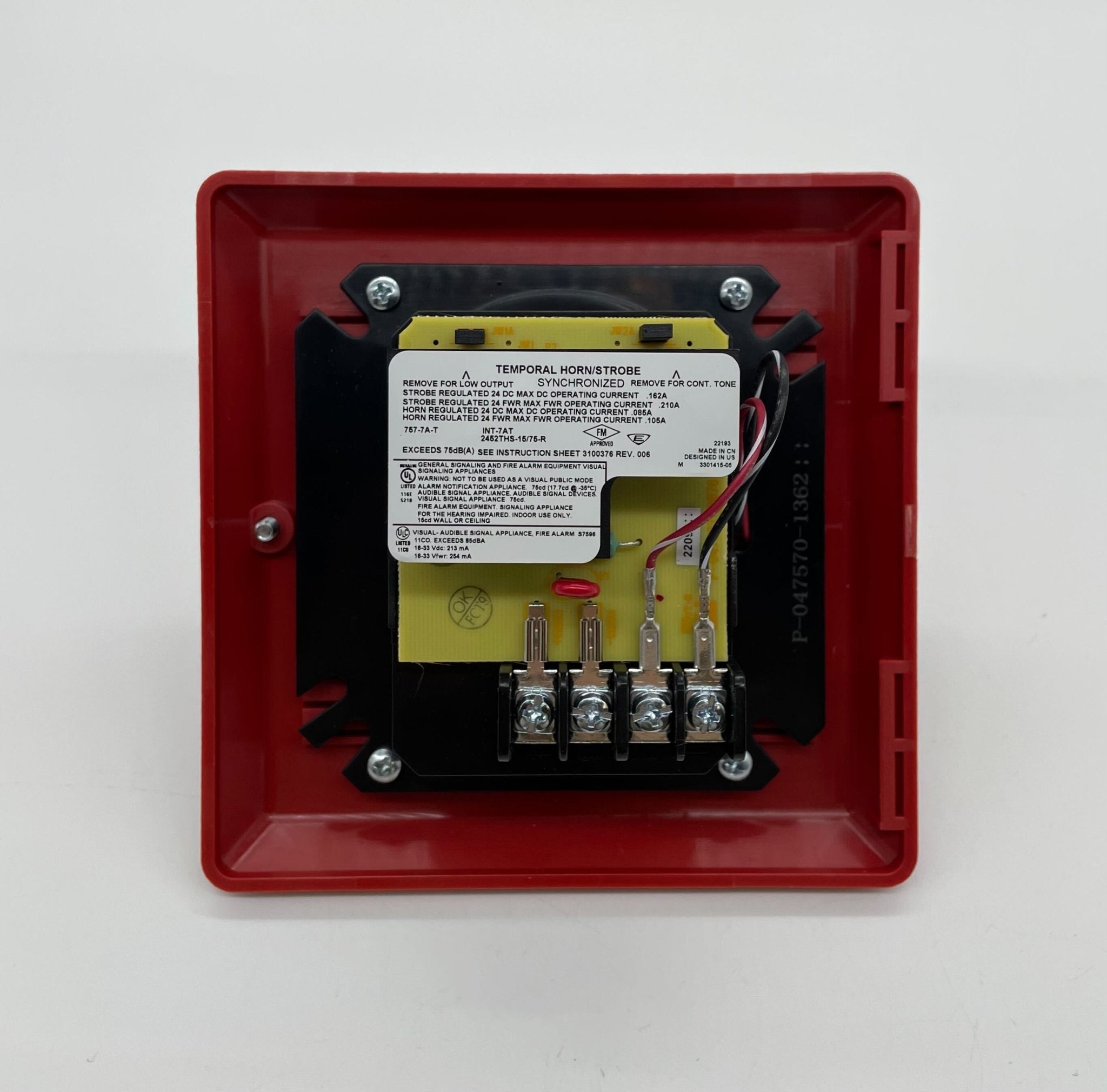 Edwards 2452THS-15/75-R - The Fire Alarm Supplier