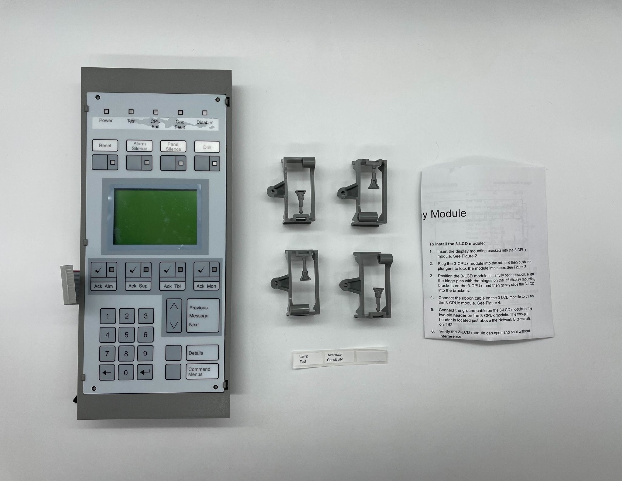 Edwards 3-LCD - The Fire Alarm Supplier