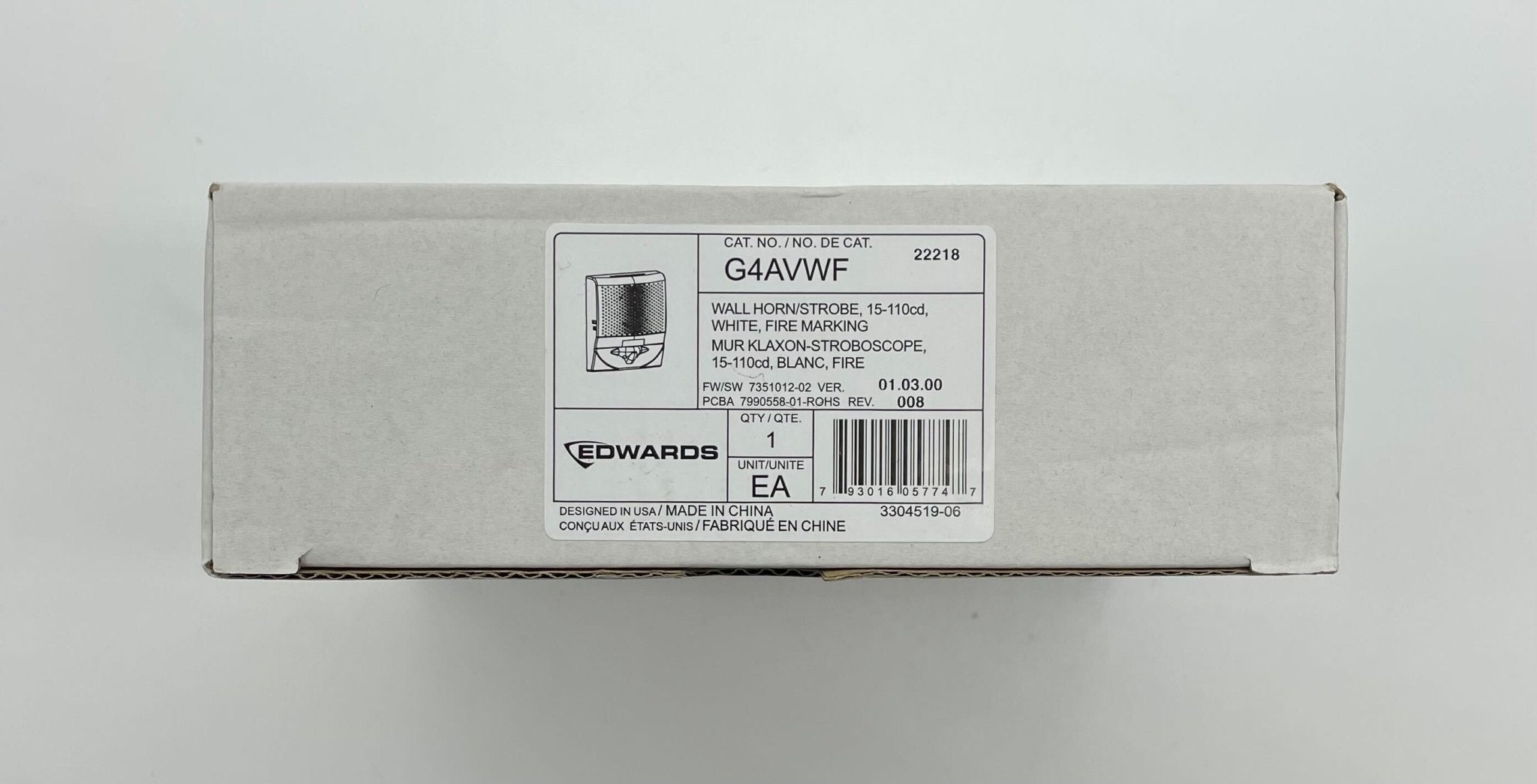 Edwards G4AVWF - The Fire Alarm Supplier