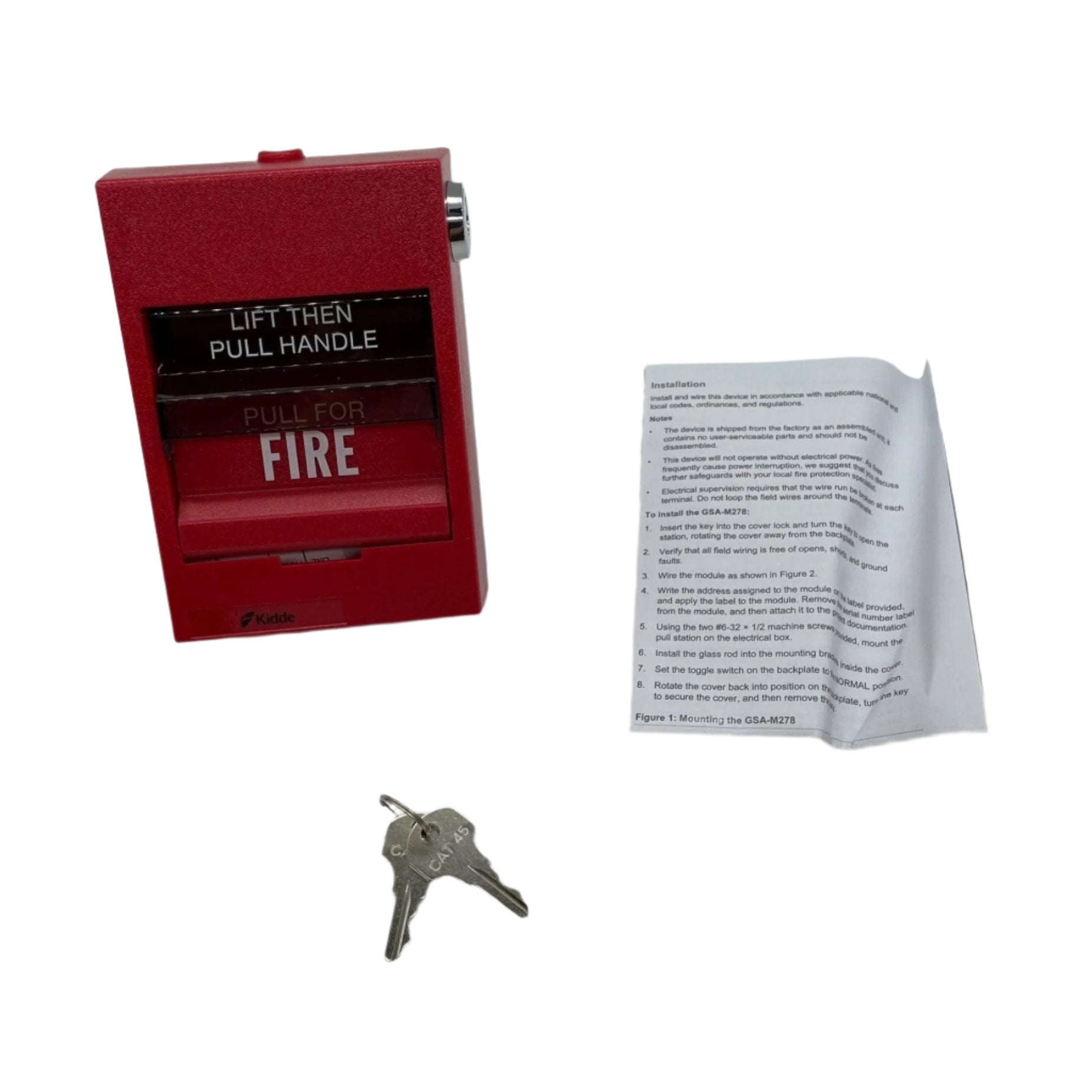 Edwards GSA-M278 - The Fire Alarm Supplier