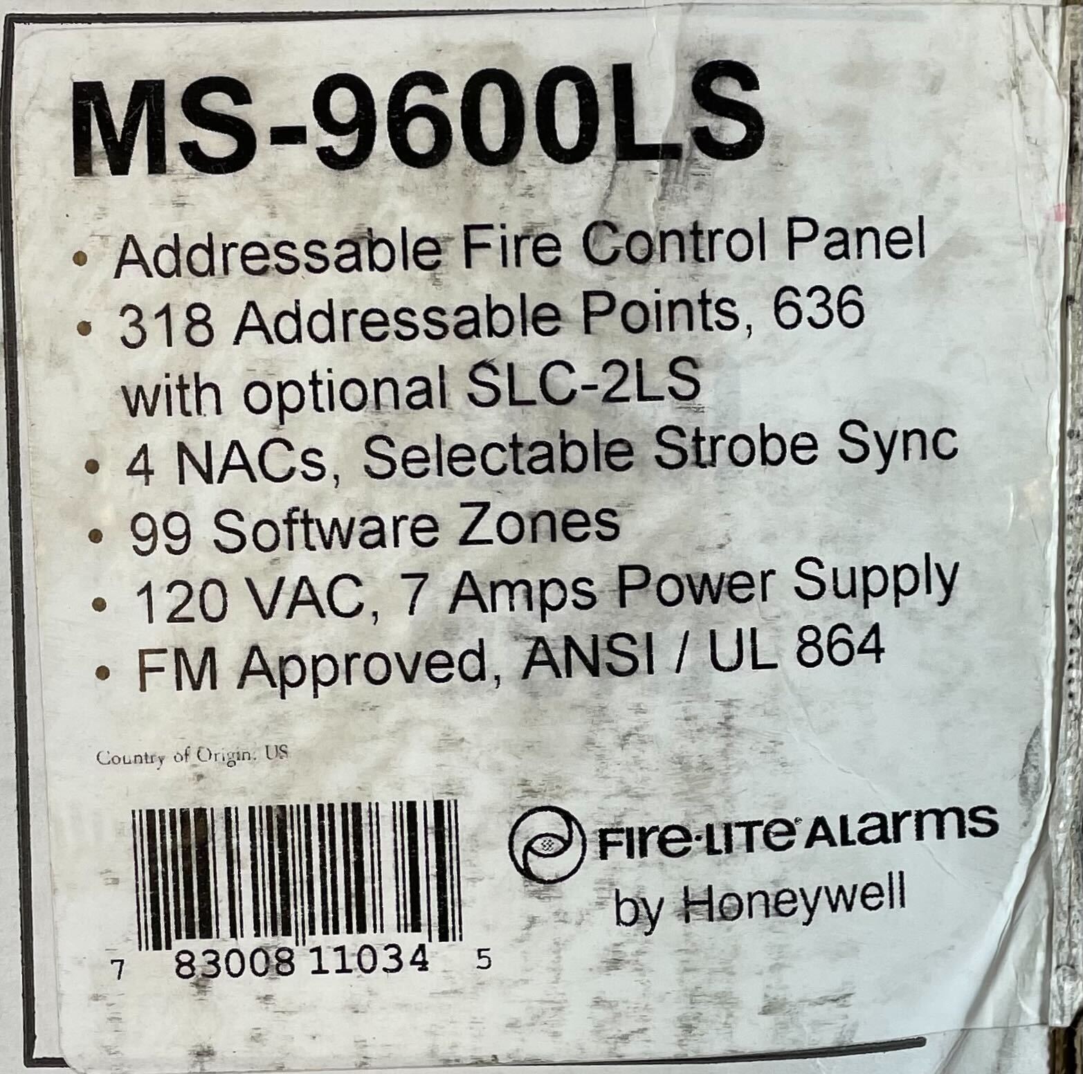 Firelite MS-9600LS - The Fire Alarm Supplier