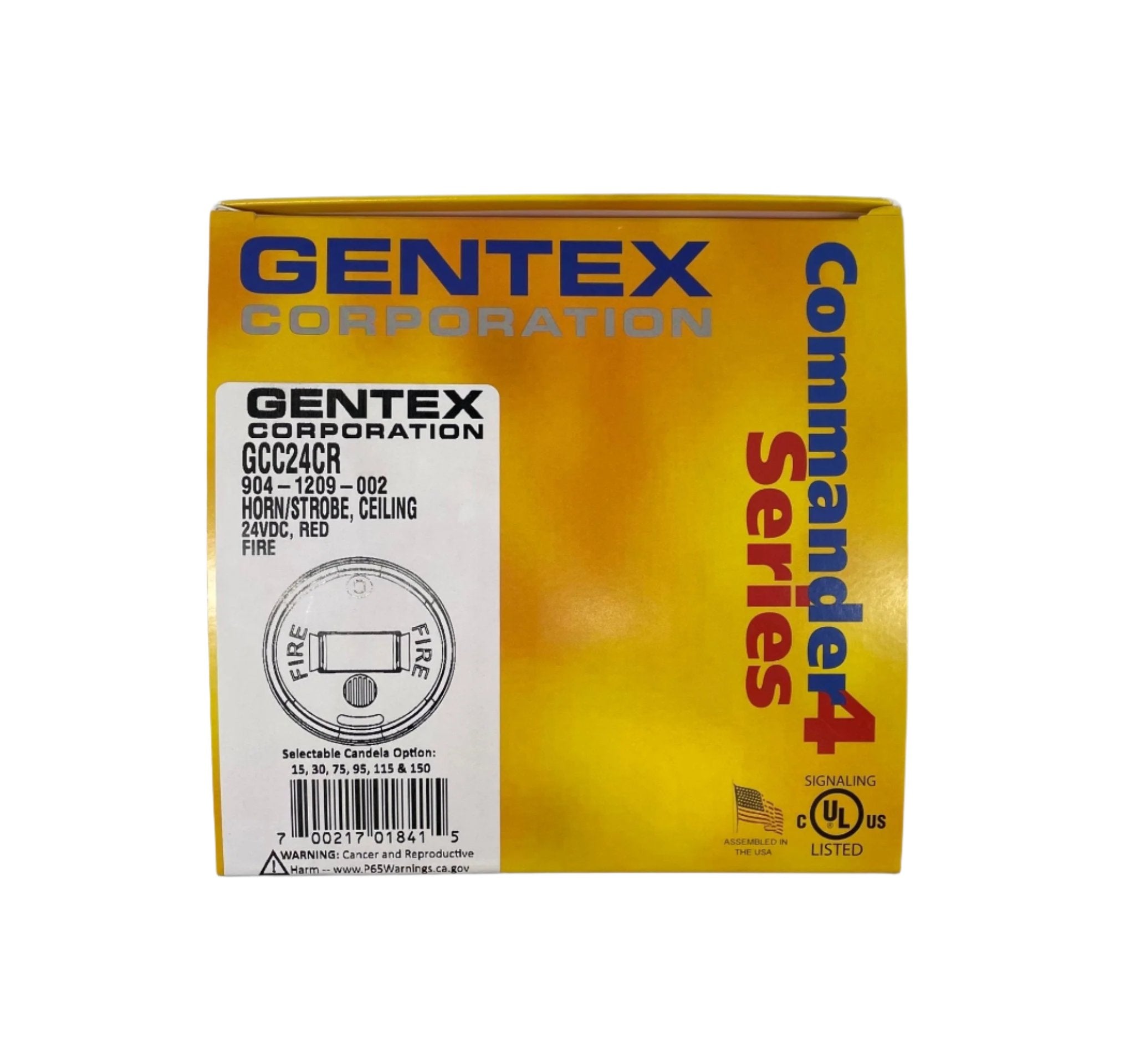 Gentex GCC24CR - The Fire Alarm Supplier