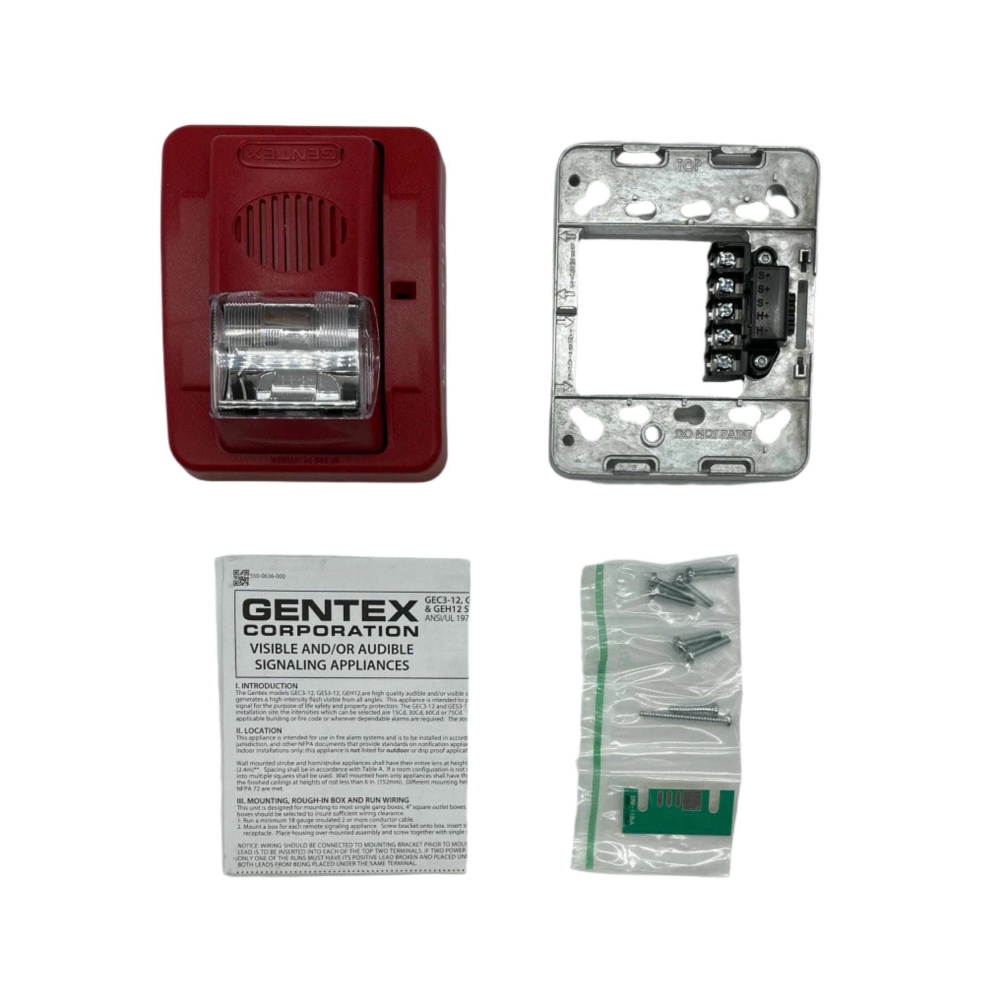 Gentex GEC3-12WR - The Fire Alarm Supplier