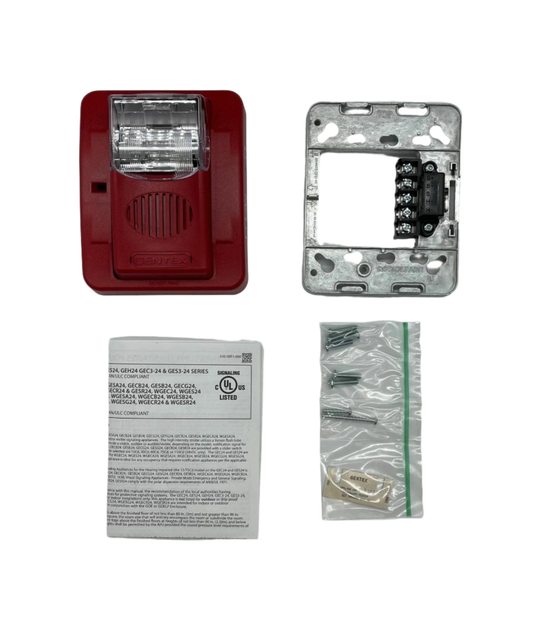 Gentex GEC3-24WR - The Fire Alarm Supplier