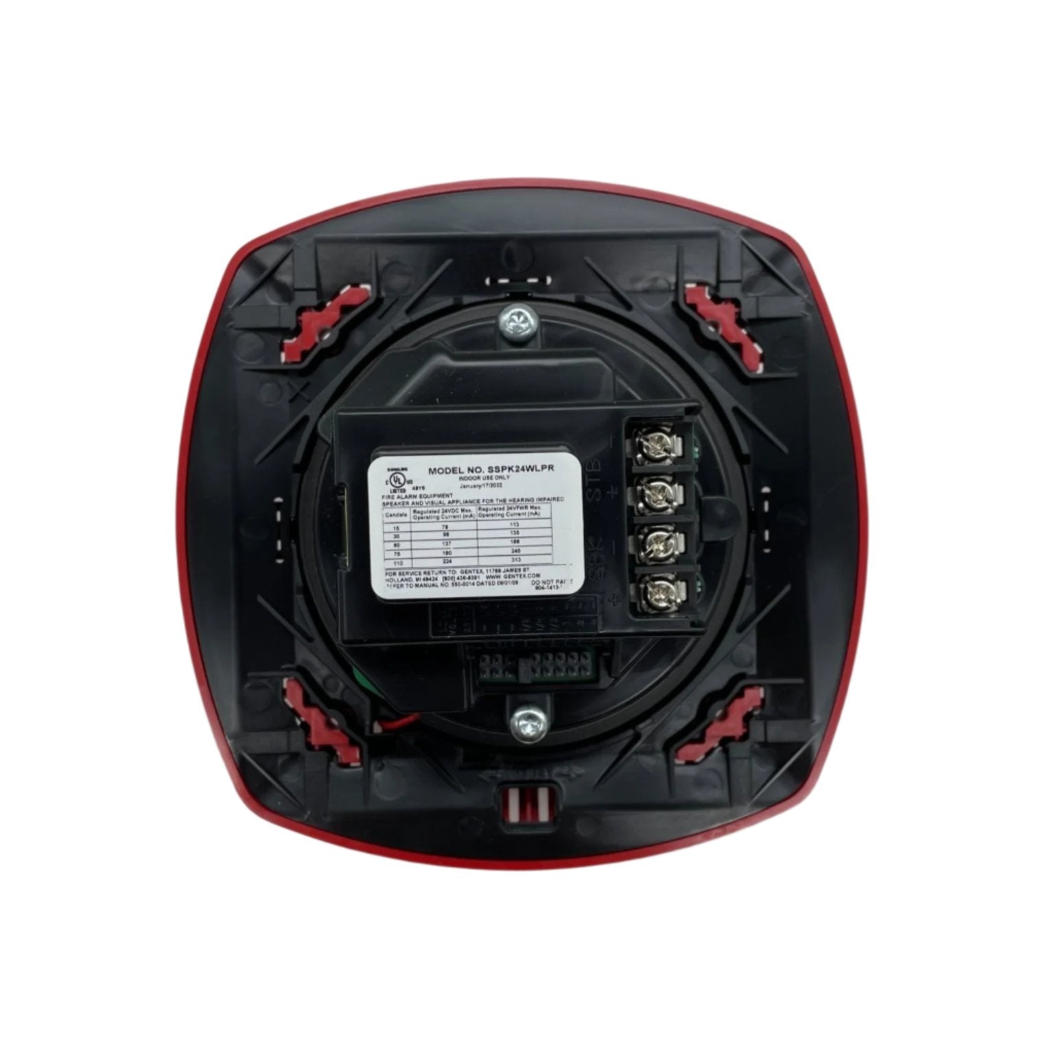 Gentex SSPK24WLPR - The Fire Alarm Supplier