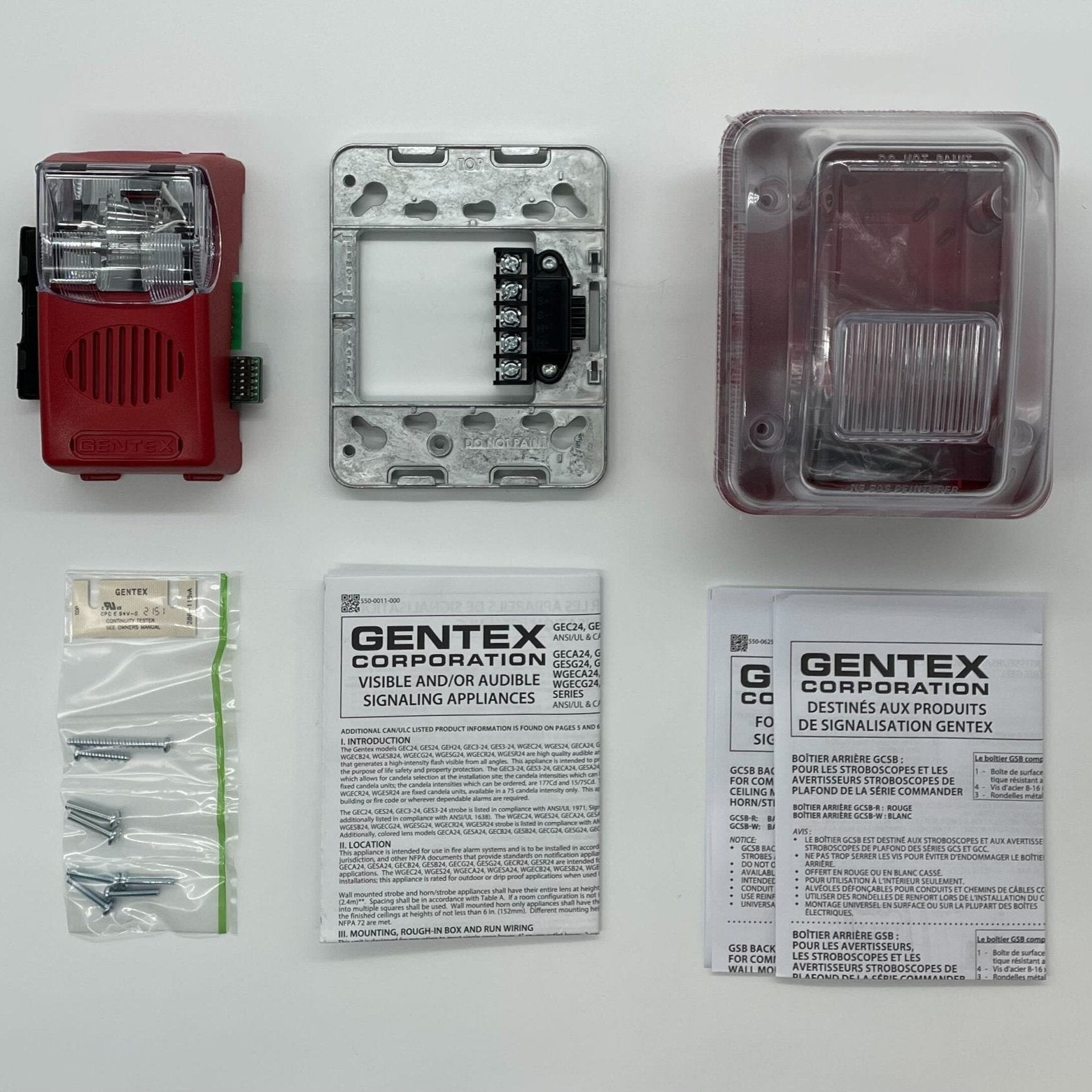 Gentex WGEC24-75WR Weatherproof Horn Strobe - The Fire Alarm Supplier