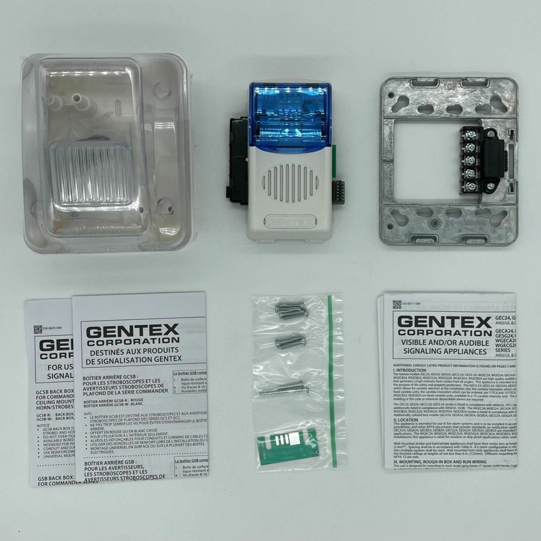 Gentex WGECB24-75PWW - The Fire Alarm Supplier