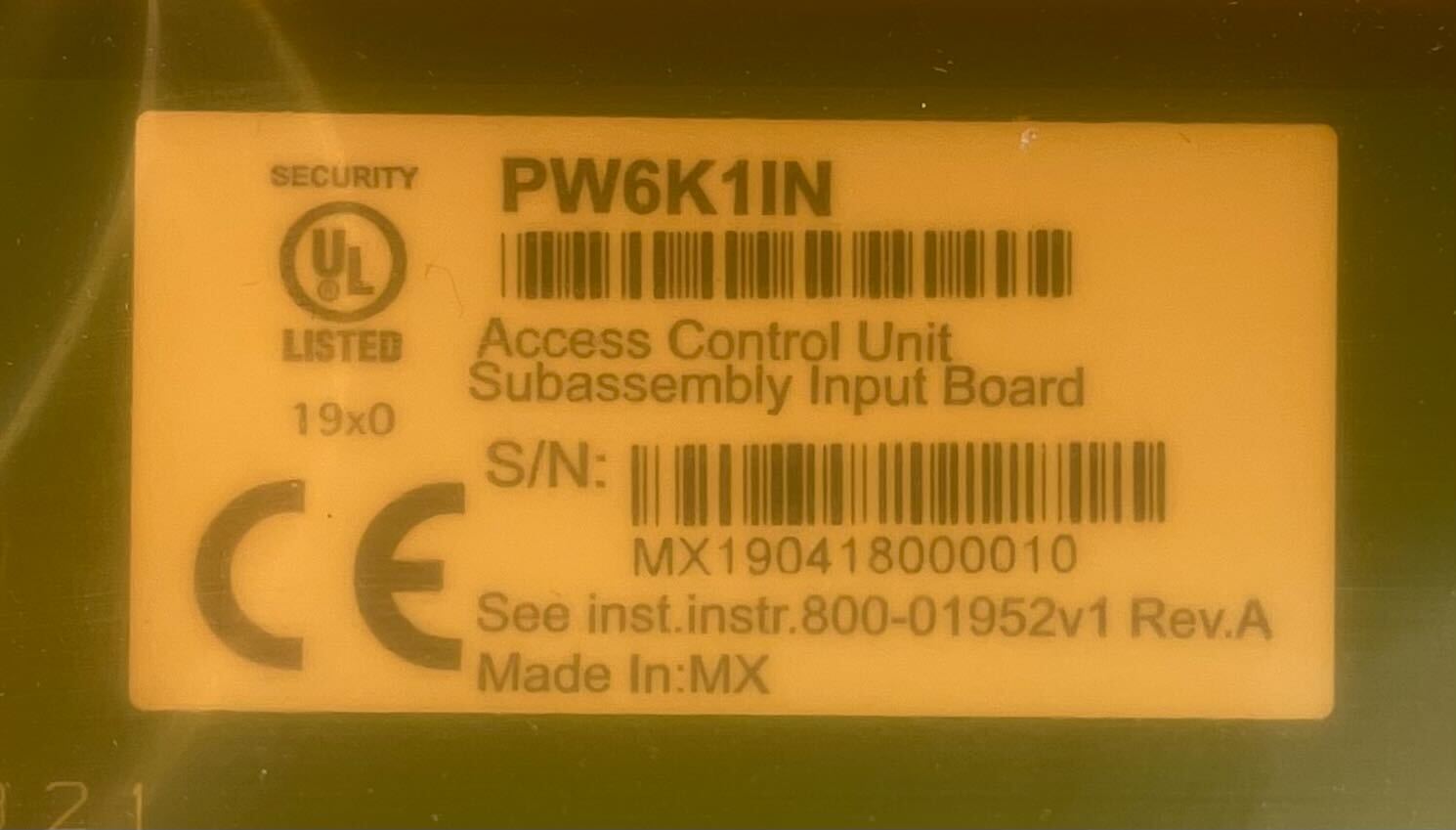 Honeywell PW6K1in - The Fire Alarm Supplier