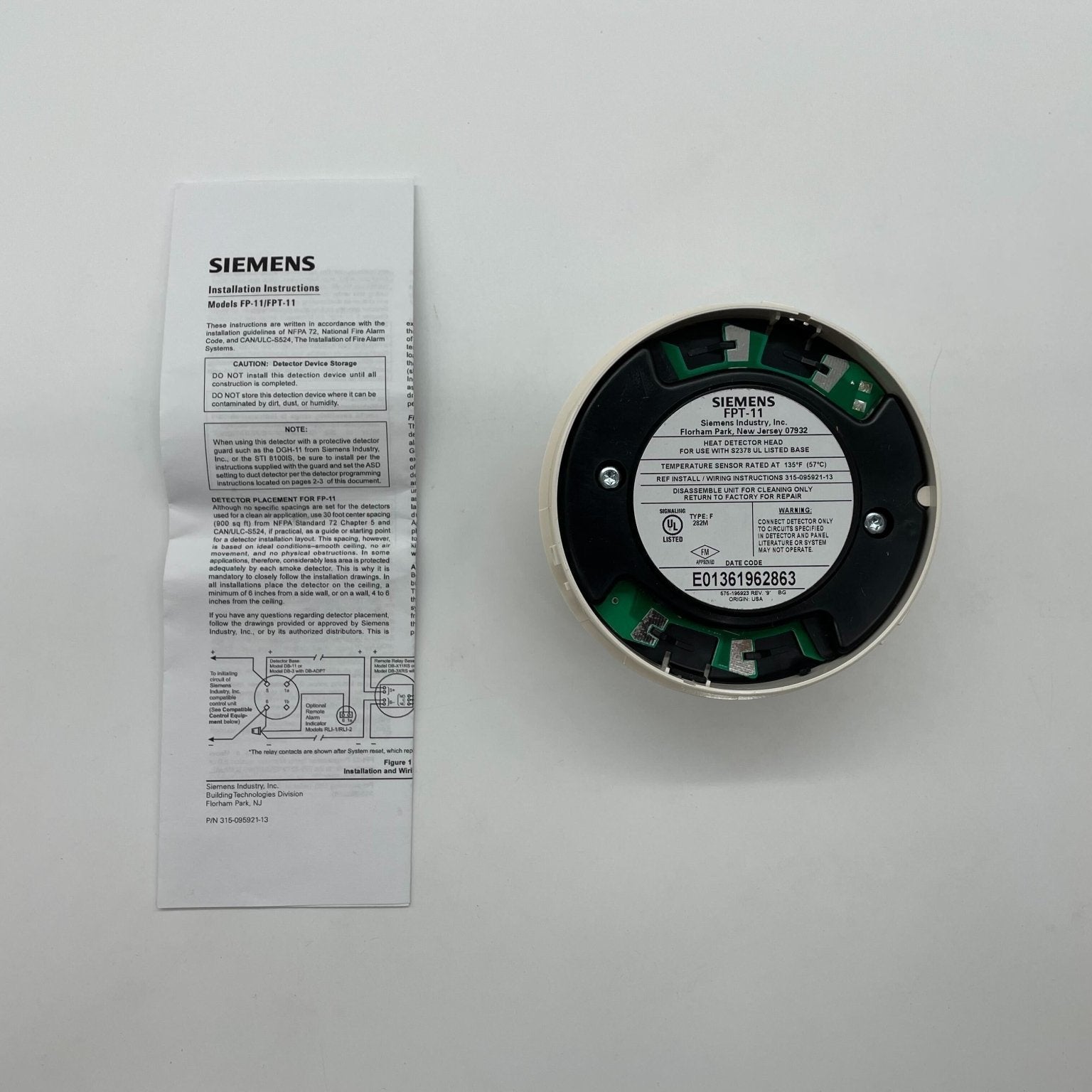 Siemens FPT-11 - The Fire Alarm Supplier