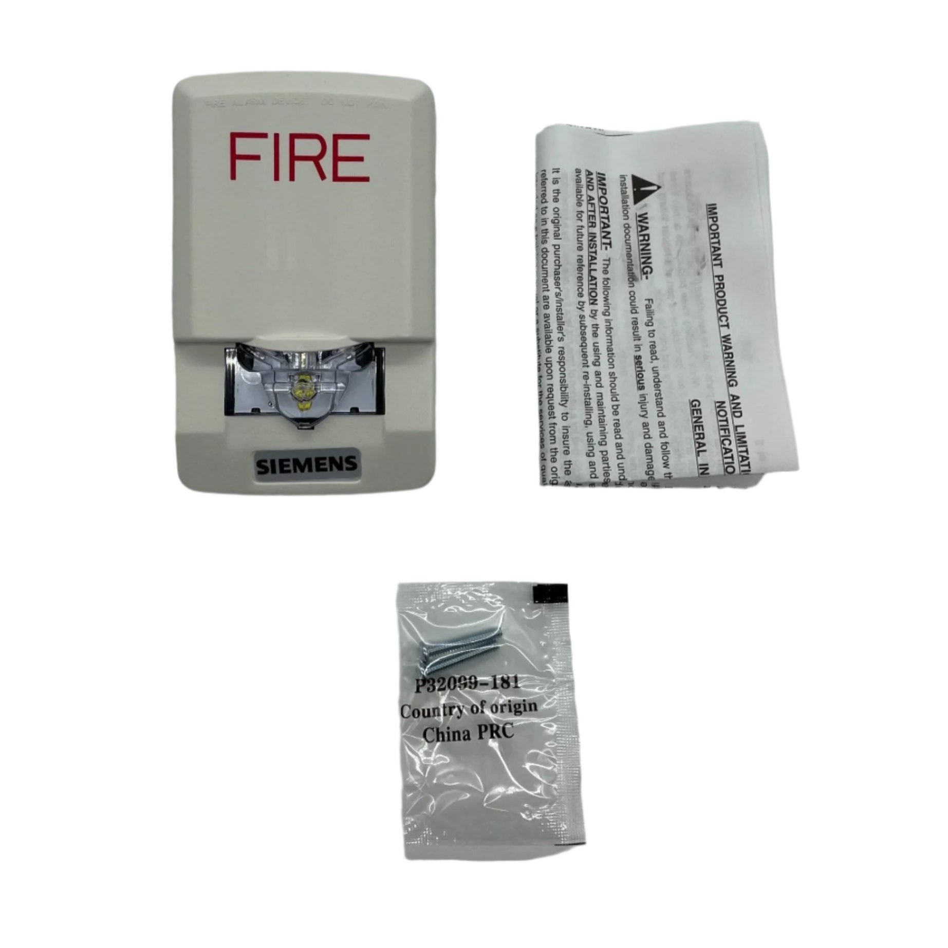 Siemens SLSWW-F - The Fire Alarm Supplier