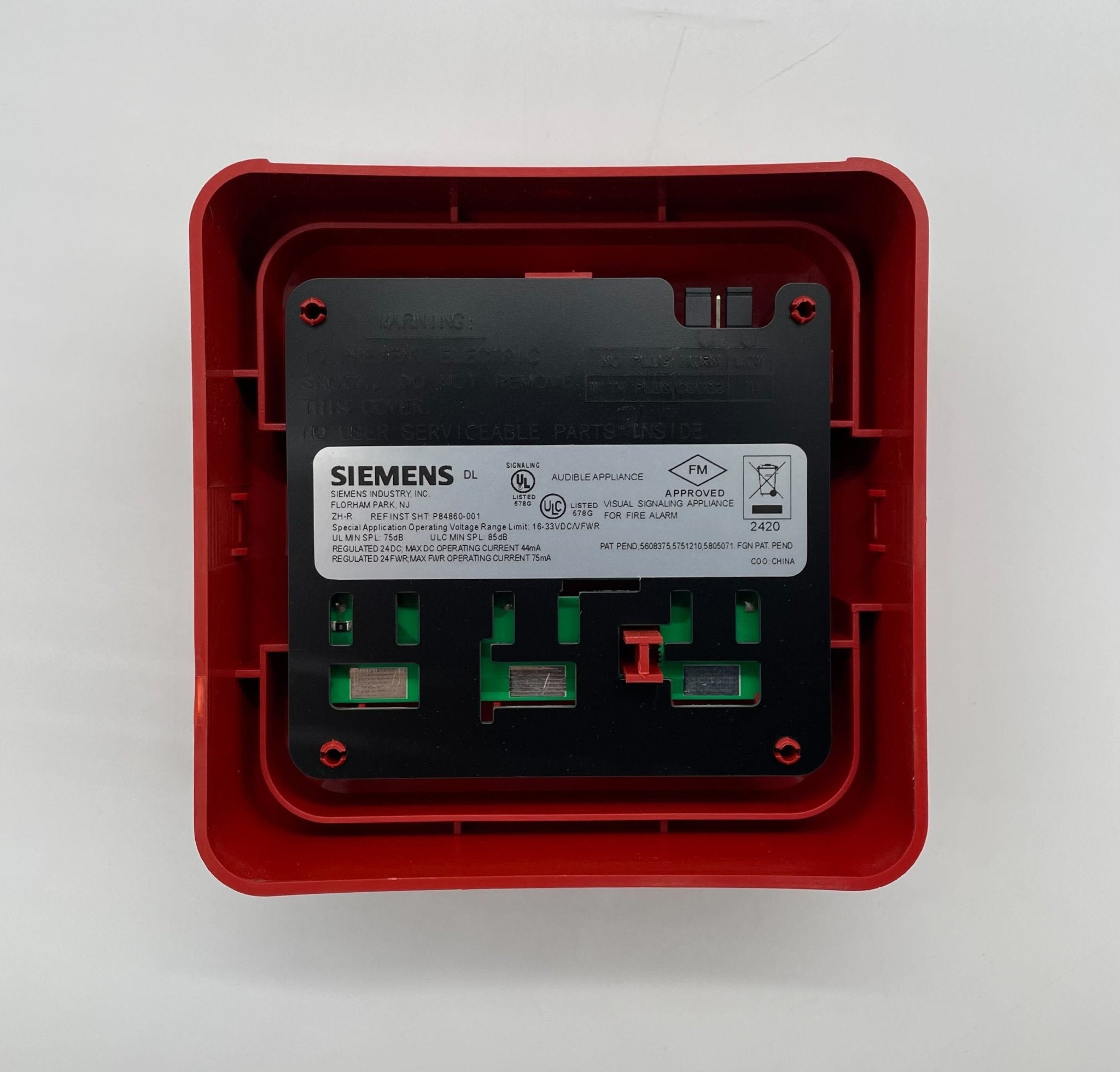 Siemens ZH-R Red Horn - The Fire Alarm Supplier