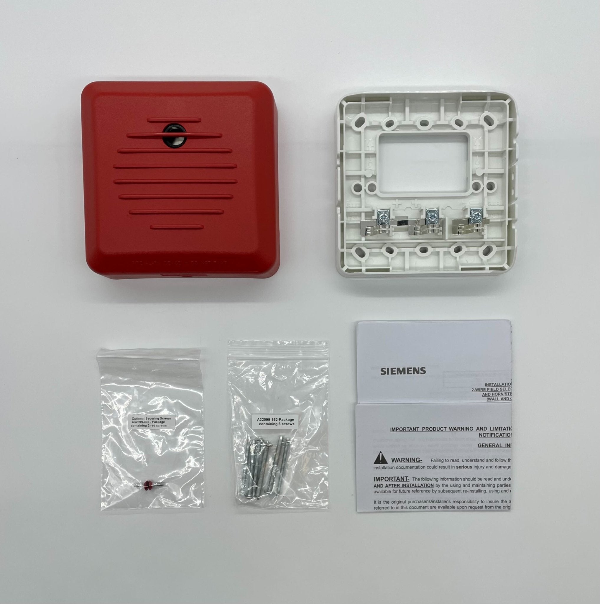 Siemens ZH-R Red Horn - The Fire Alarm Supplier