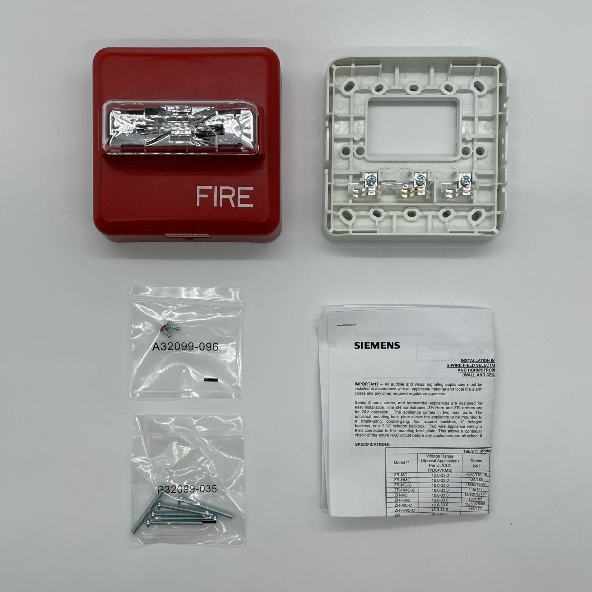 Siemens ZR-HMC-R - The Fire Alarm Supplier