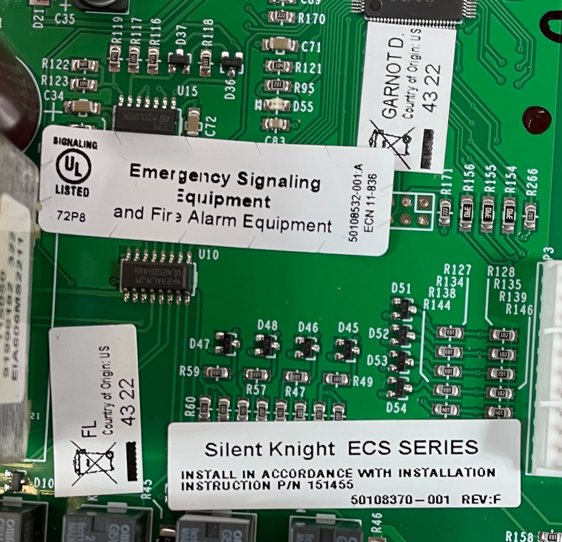 Silent Knight ECS-50WHV - The Fire Alarm Supplier