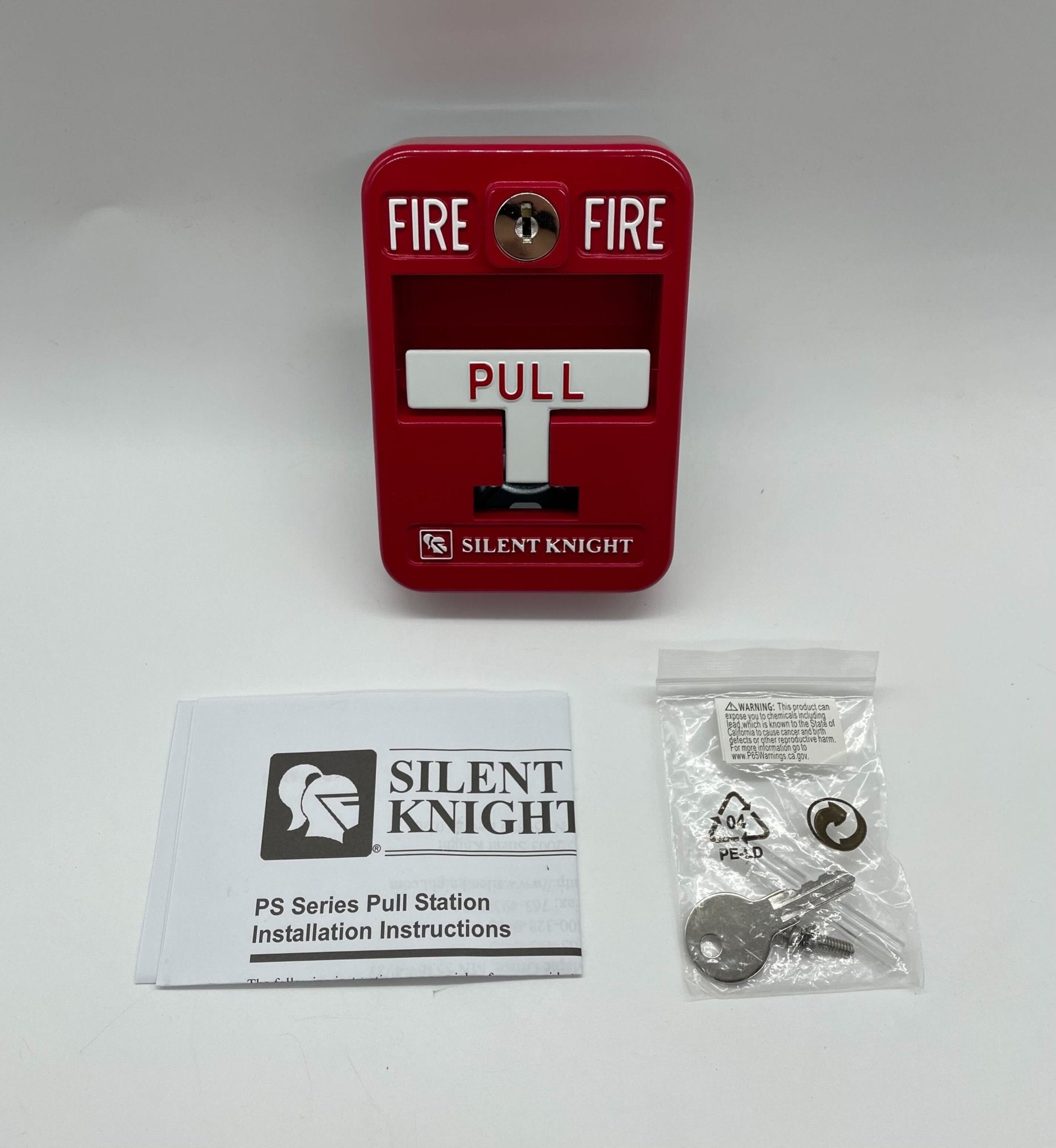 Silent Knight PS-SATK Single Action Pull Station - The Fire Alarm Supplier