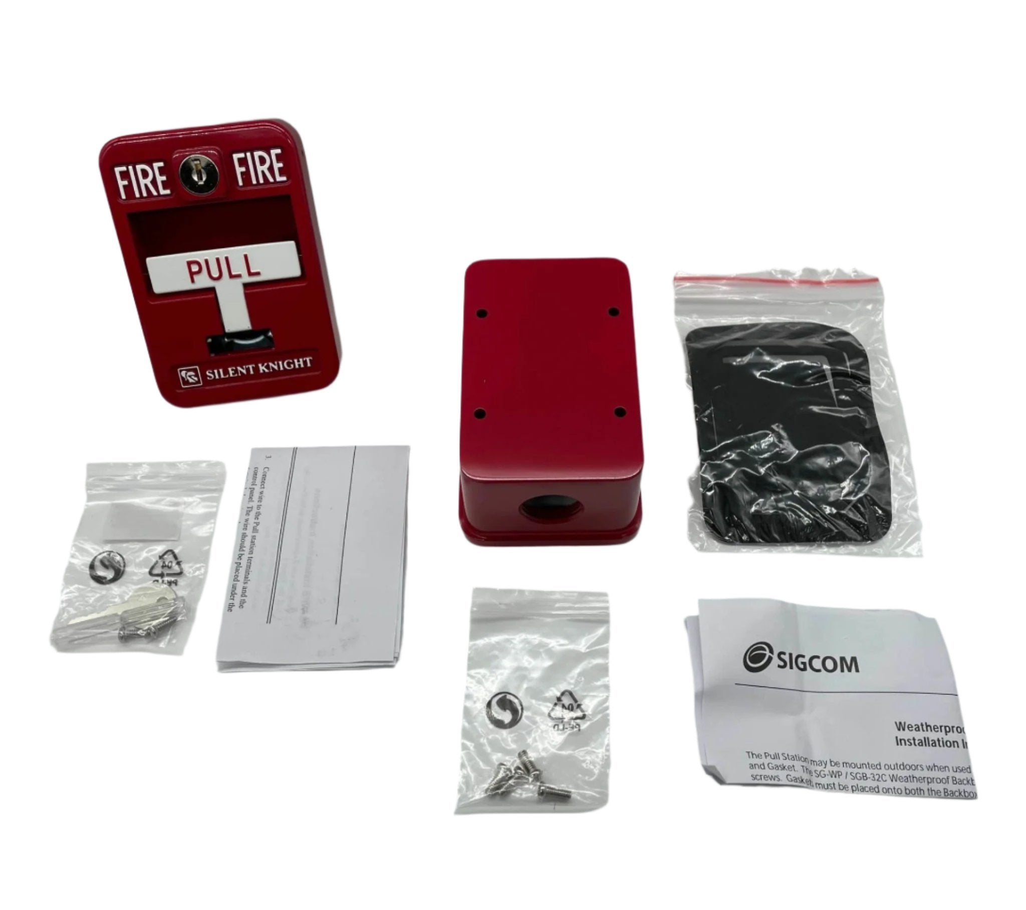 Silent Knight PS-SATK-WP Outdoor Pull Station - The Fire Alarm Supplier