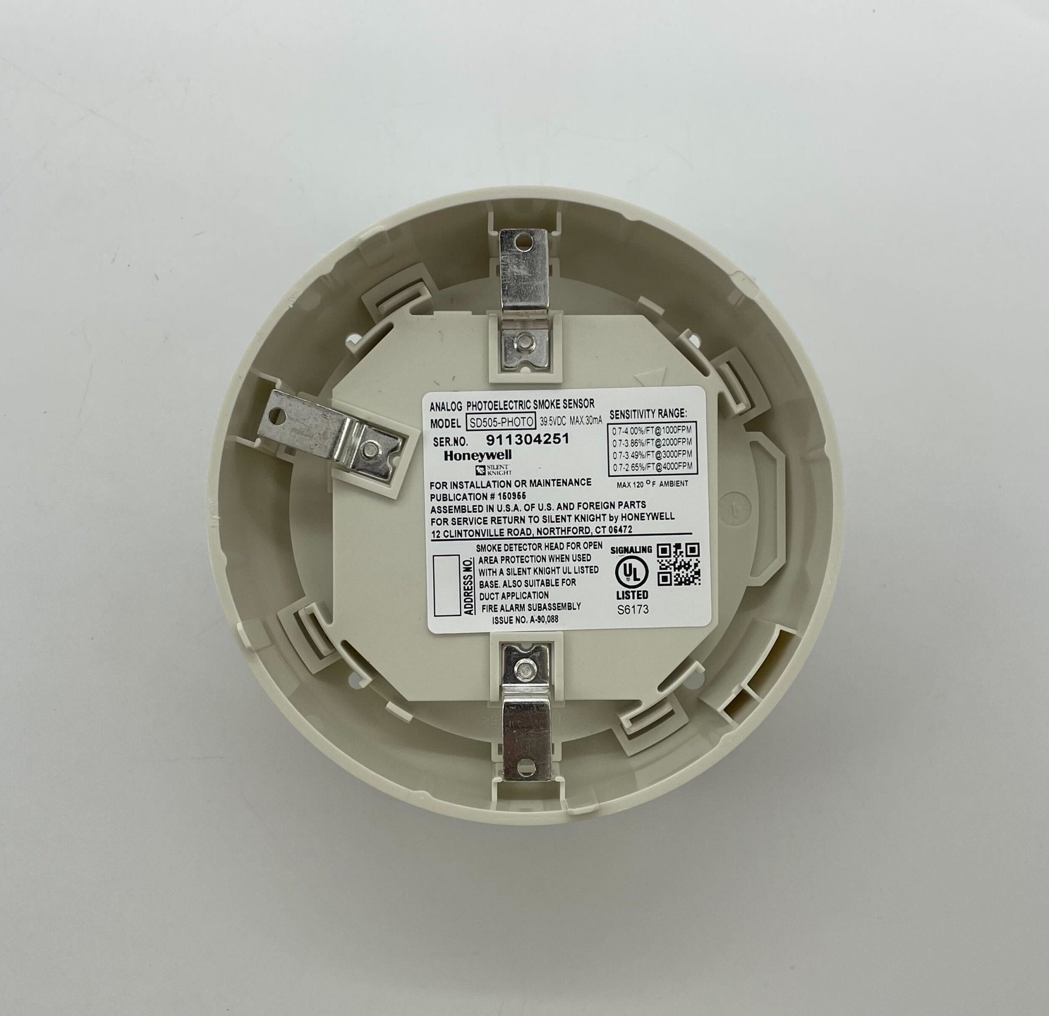 Silent Knight SD505-PHOTO Addressable Photoelectric Smoke Detector - The Fire Alarm Supplier