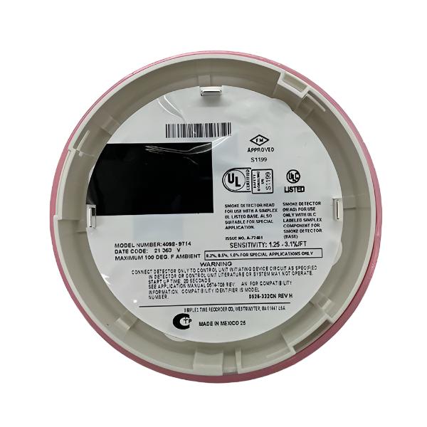 Simplex 4098-9714 TrueAlarm Photoelectric Smoke Detector - The Fire Alarm Supplier