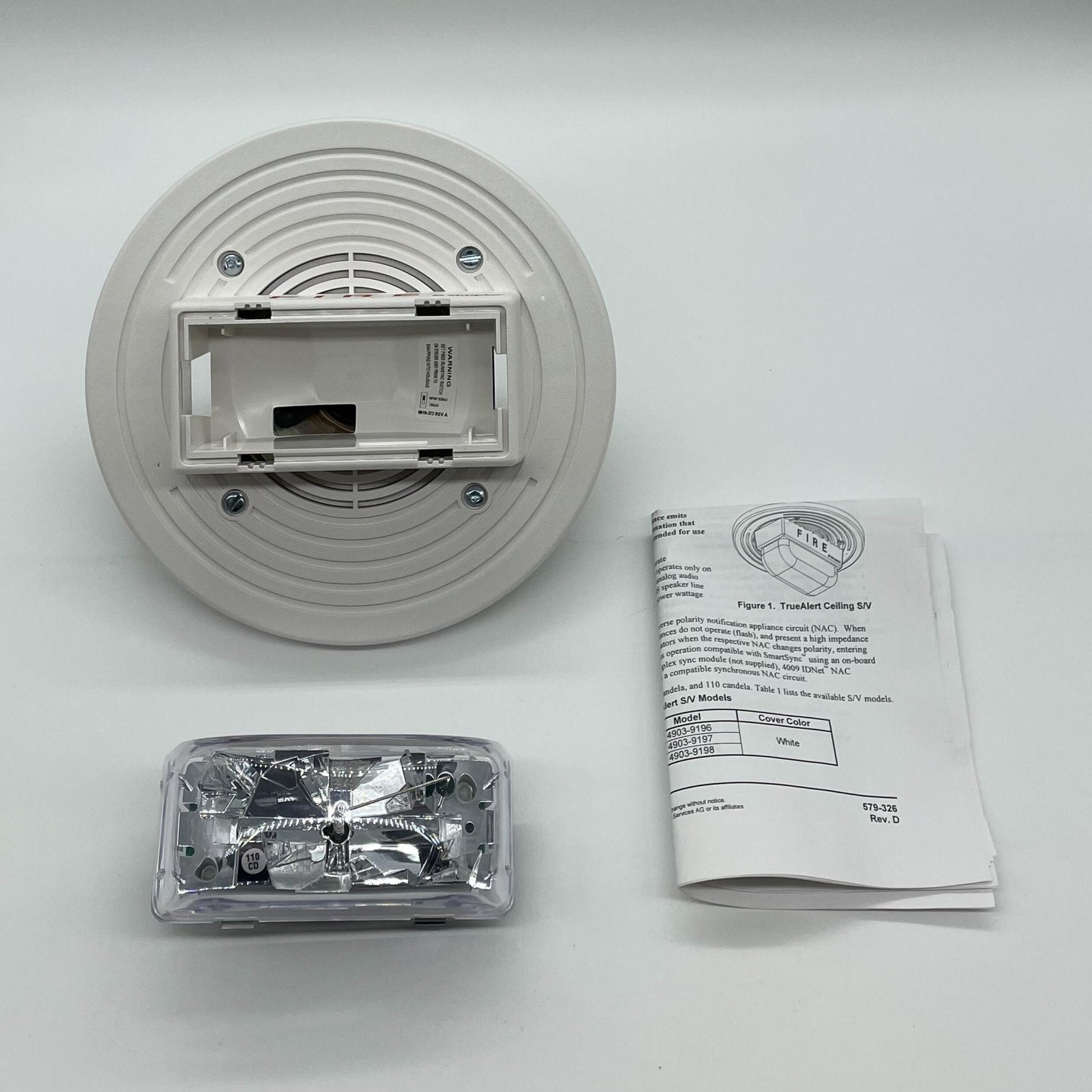 Simplex 4903-9198 Non-Addressable Round Strobe - The Fire Alarm Supplier