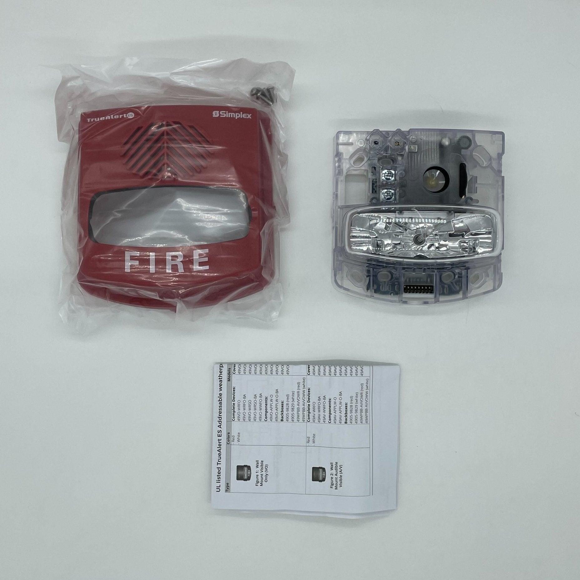 Simplex 49AV-WRFO - The Fire Alarm Supplier