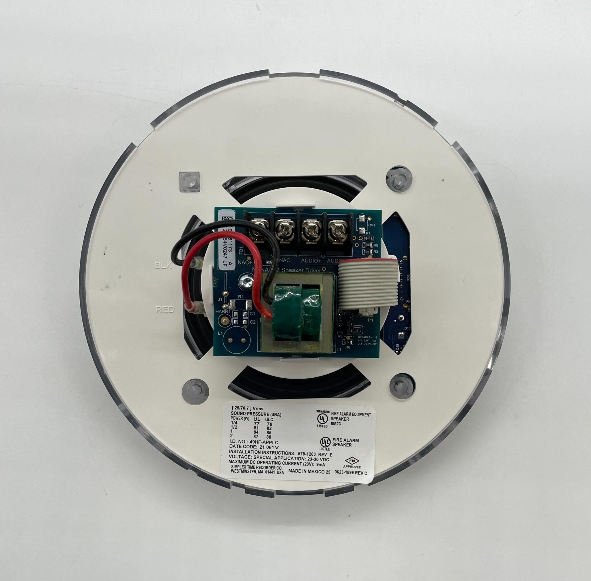 Simplex 49HF-APPLC - The Fire Alarm Supplier