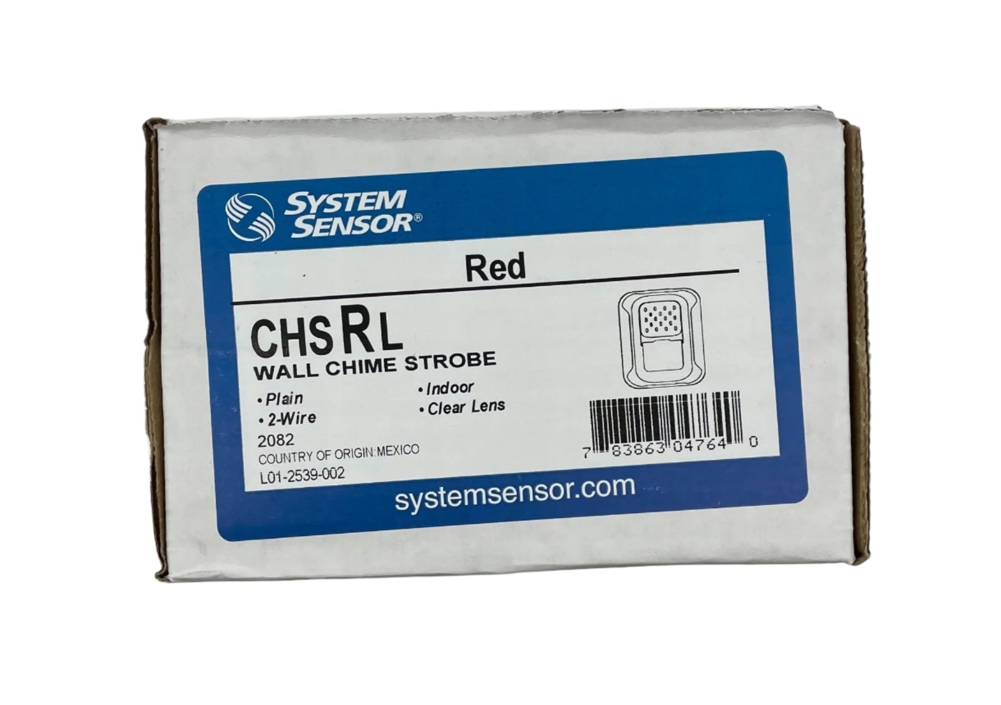 System Sensor CHSRL Chime/Strobe, 12/24 Volt - The Fire Alarm Supplier