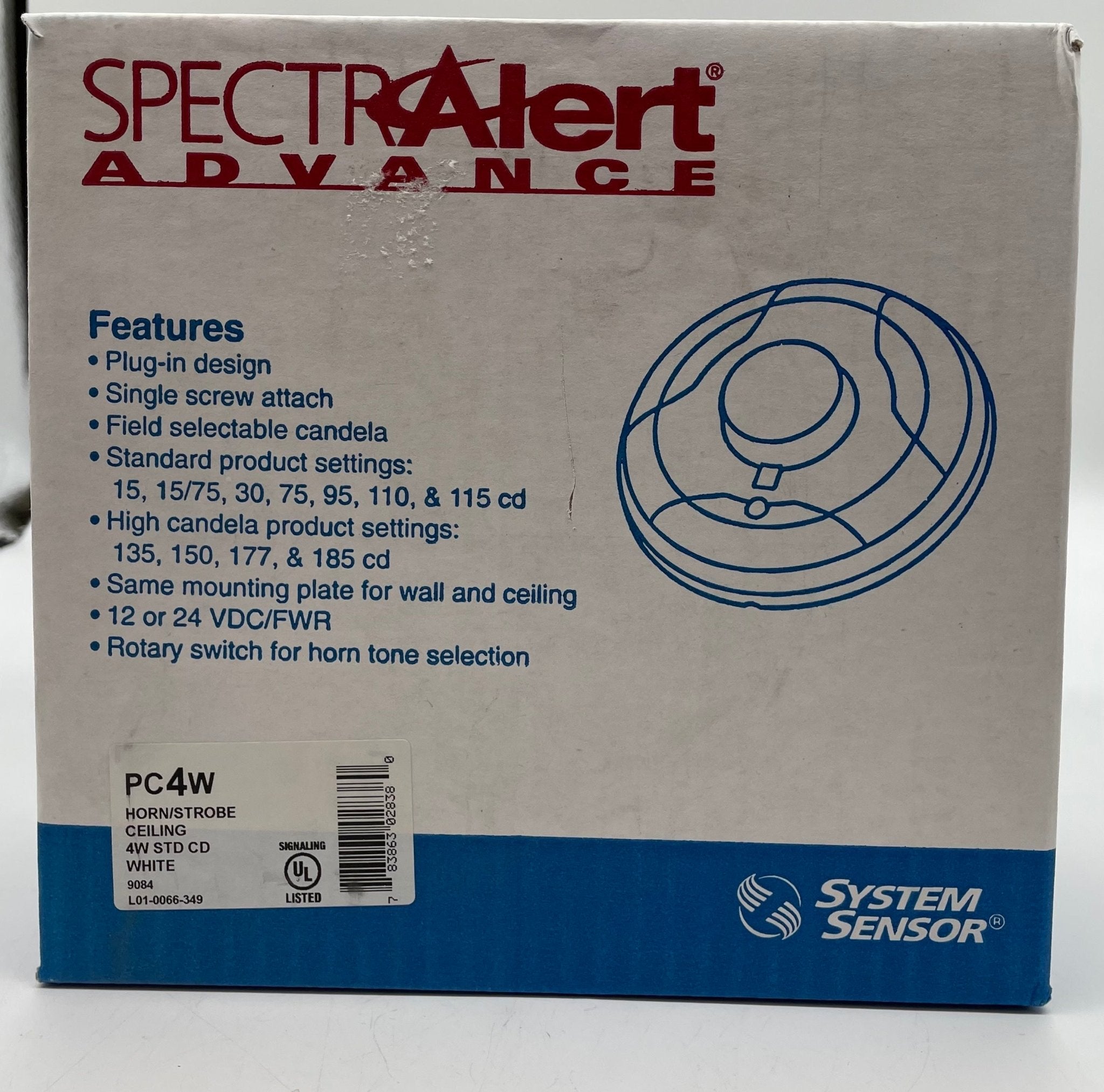 System Sensor PC4W - The Fire Alarm Supplier