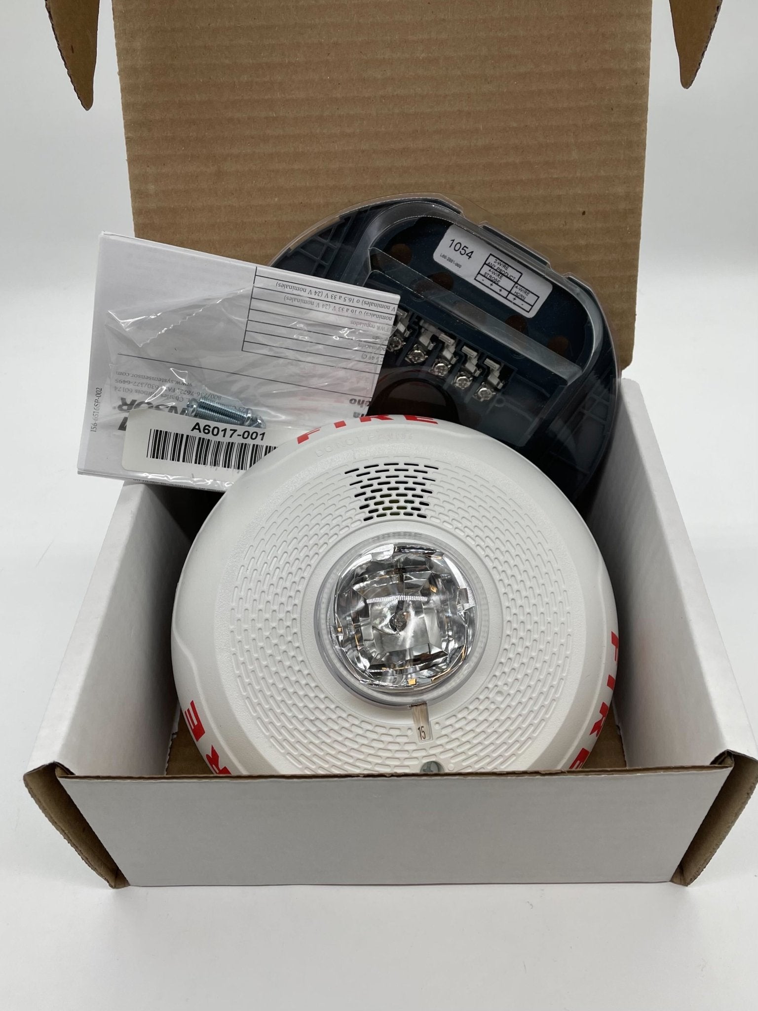 System Sensor PC4WL Horn Strobe White Ceiling - The Fire Alarm Supplier