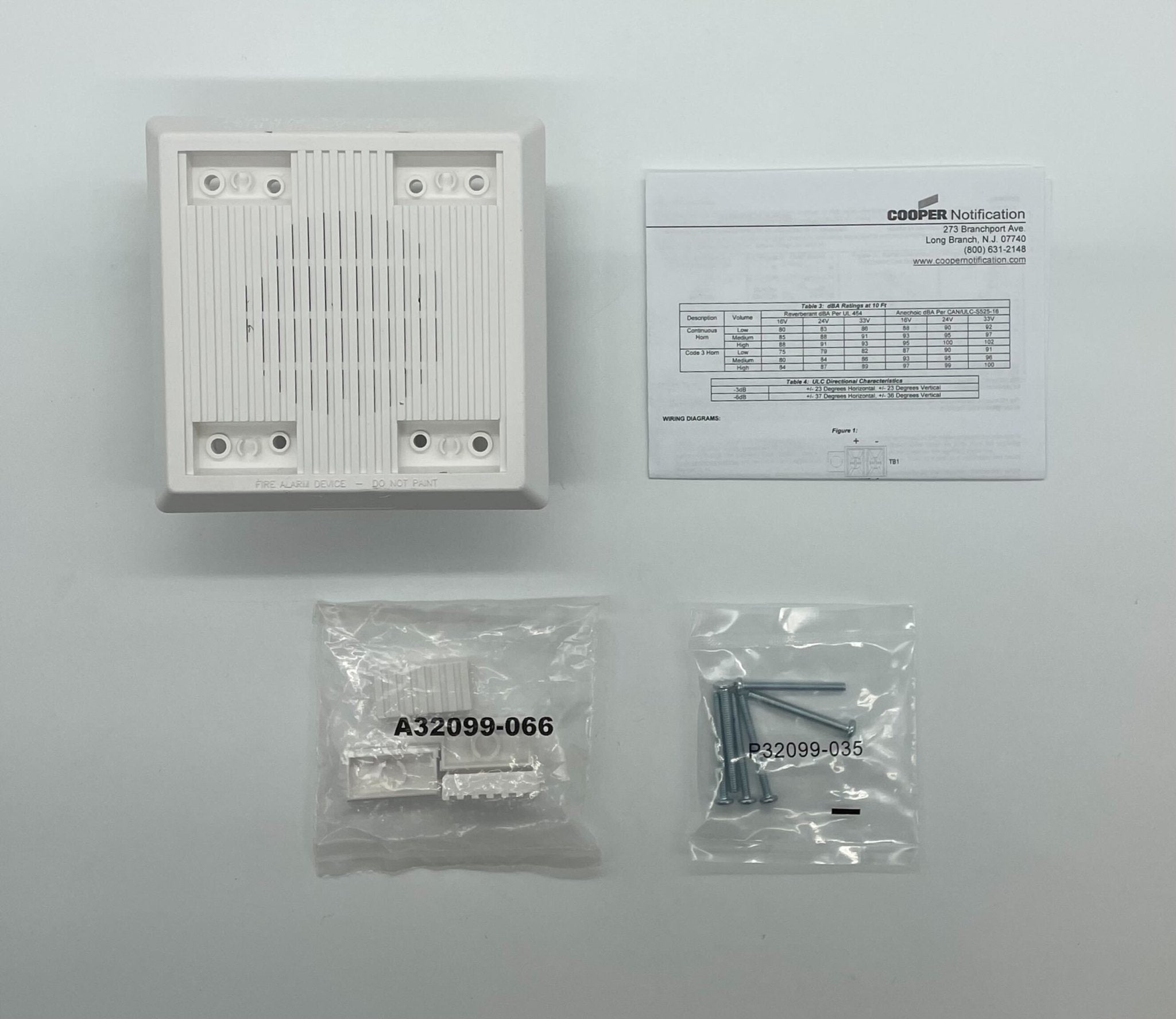 Wheelock HS-24-W - The Fire Alarm Supplier