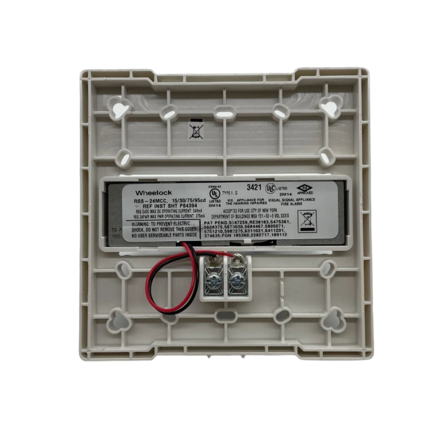 Wheelock RSS-24MCC-FR - The Fire Alarm Supplier