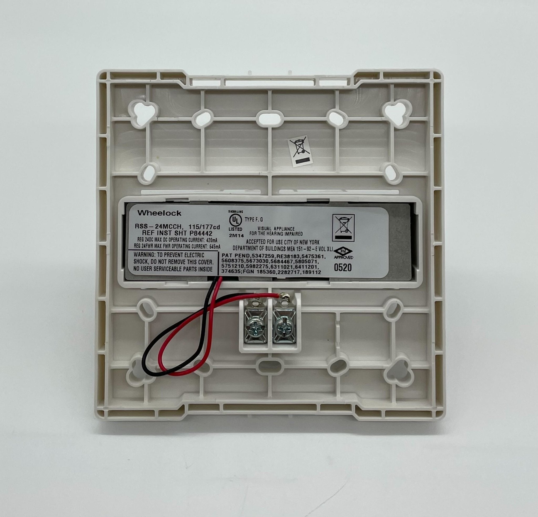 Wheelock RSS-24MCCH-FR Strobe Ceiling - The Fire Alarm Supplier