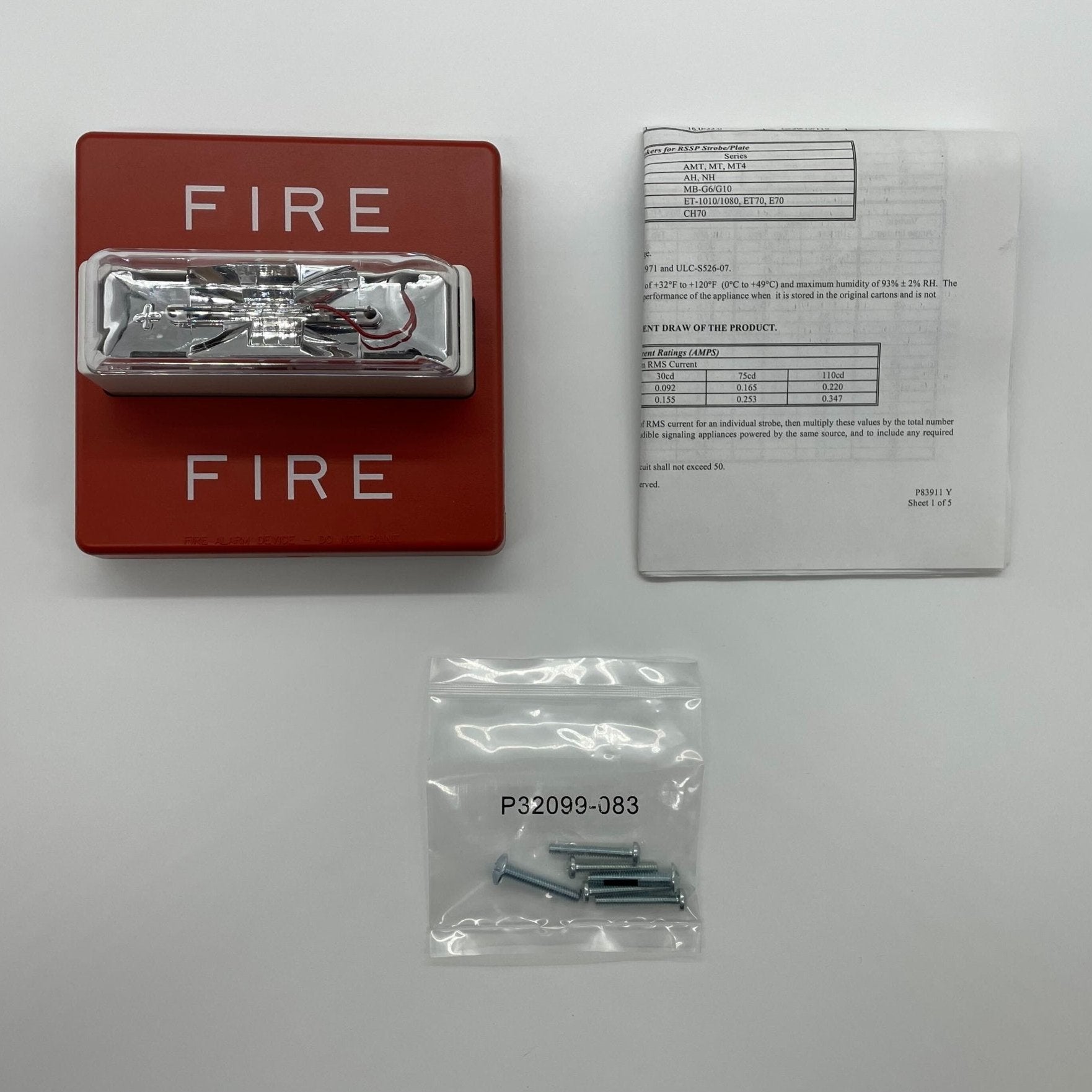 Wheelock RSS-24MCW-FR Wall Mount Strobe - The Fire Alarm Supplier