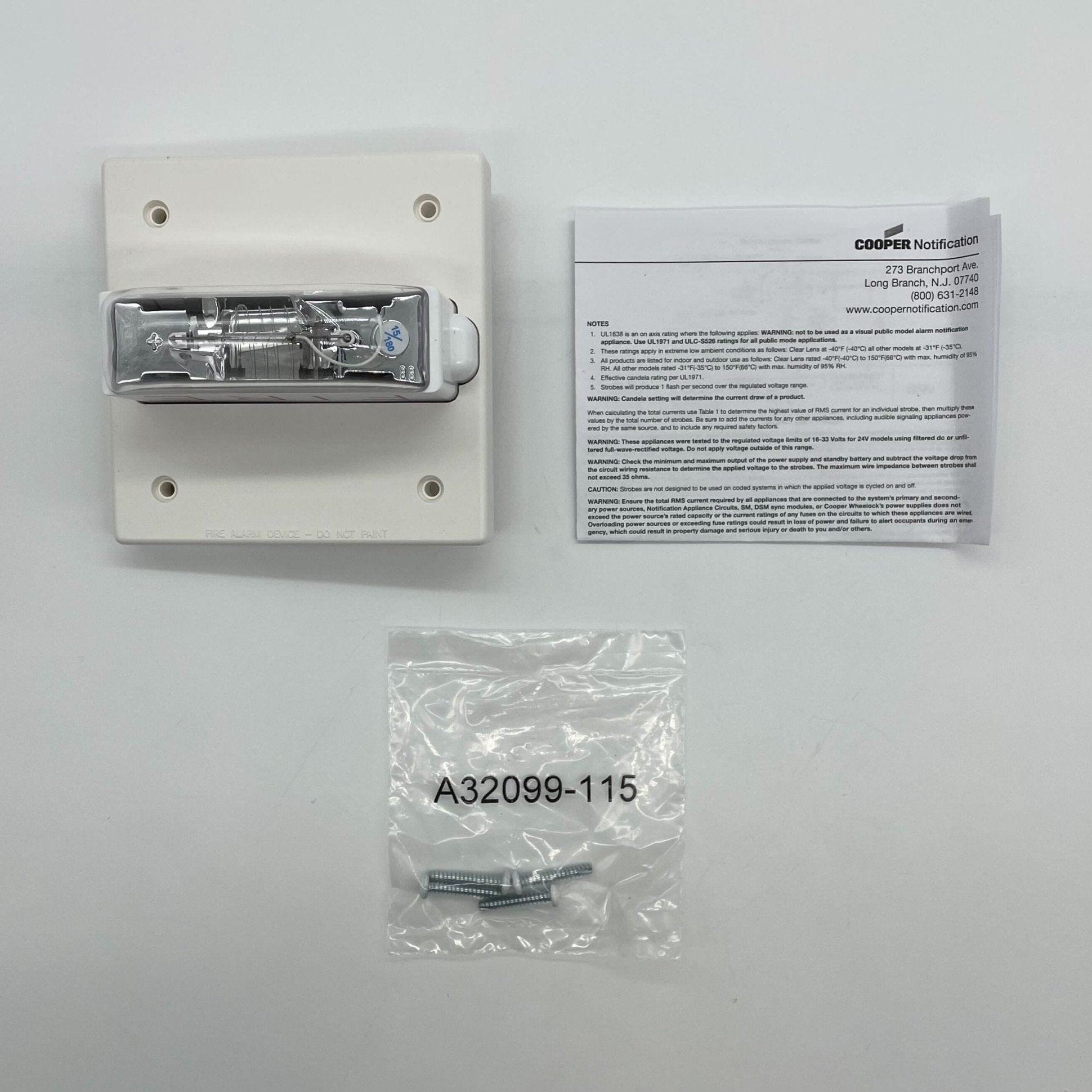 Wheelock RSSWP-2475C-FW - The Fire Alarm Supplier