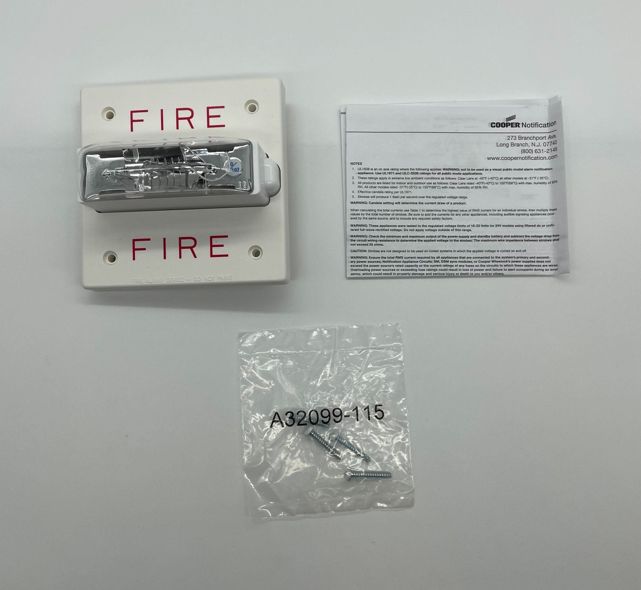 Wheelock RSSWP-2475W-FW - The Fire Alarm Supplier