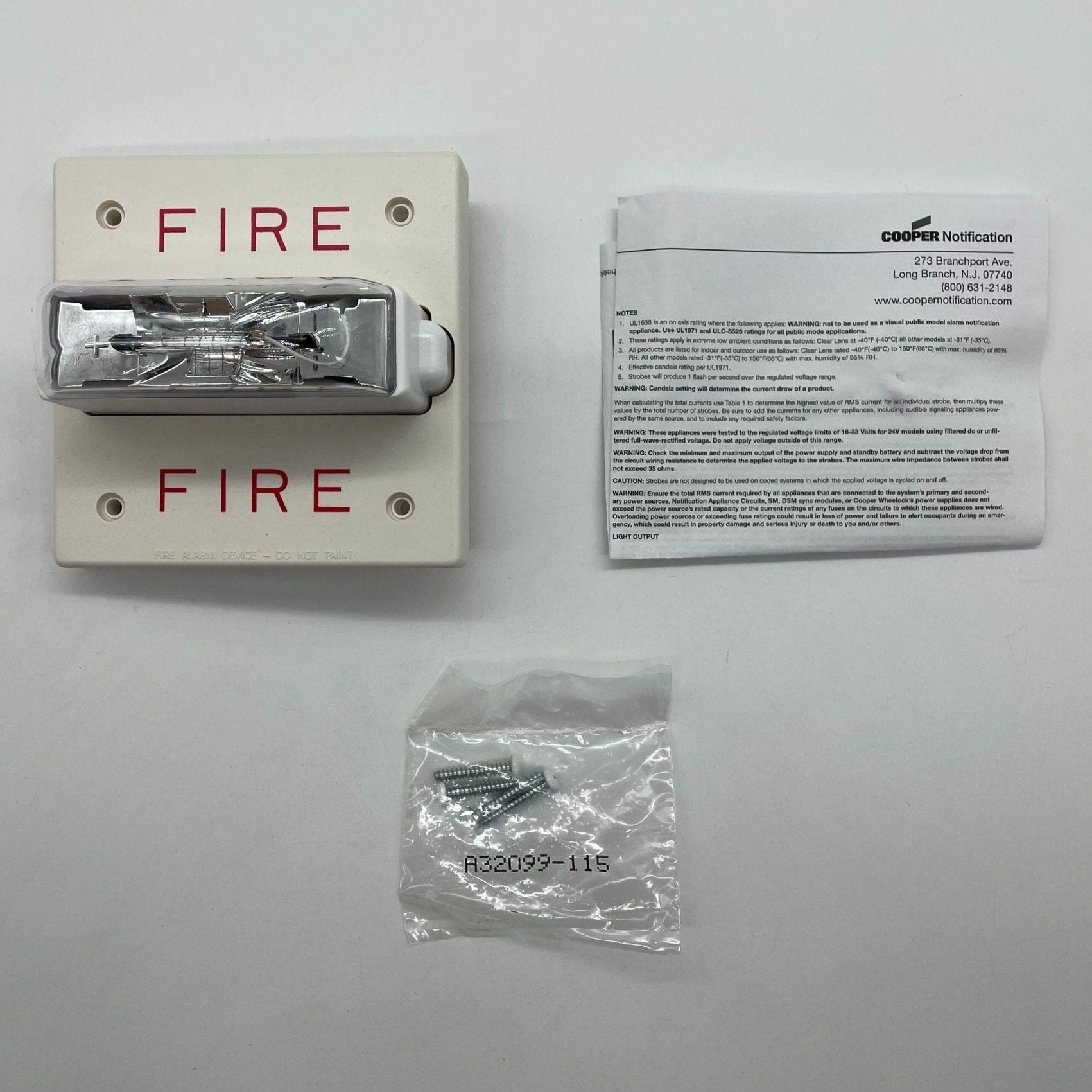 Wheelock RSSWP-24MCWH-FW - The Fire Alarm Supplier