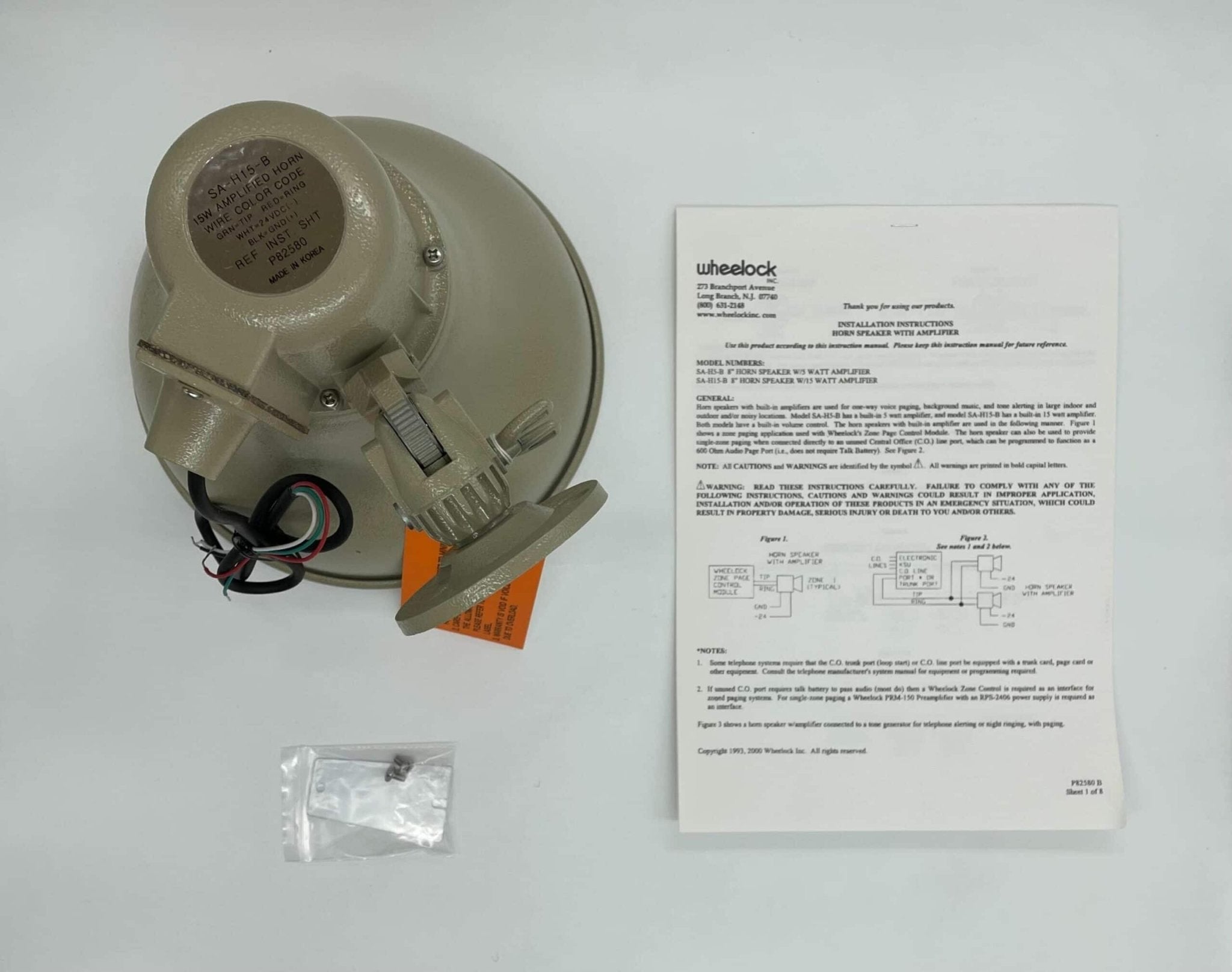 Wheelock SA-H15-B - The Fire Alarm Supplier